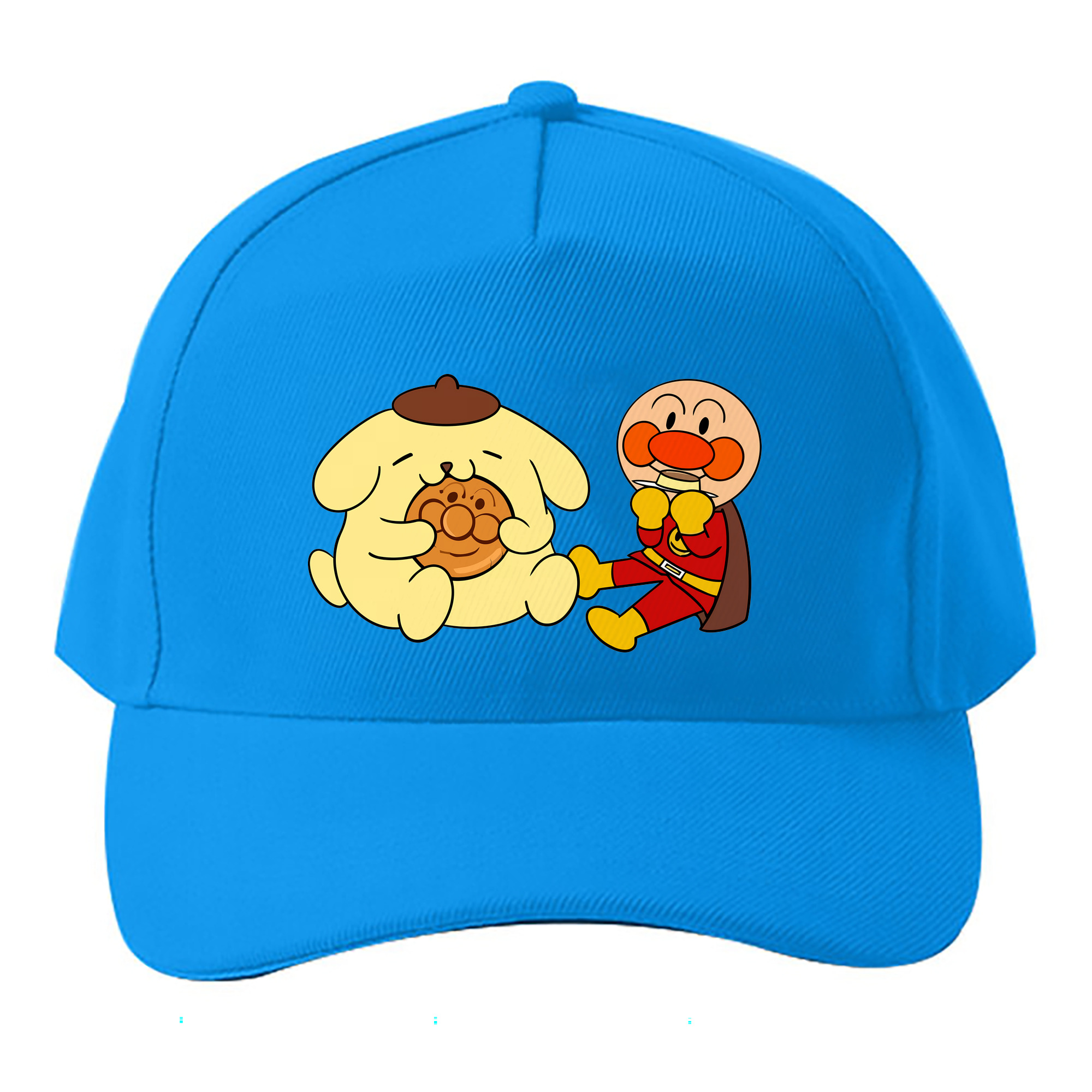 （画像用） アンパンマン Anpanman ベースボールキャップ 綿100％ 男女兼用 帽子 スポーツ